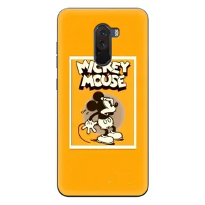 Чехлы с принтом Микки Маус на Xiaomi POCO F1 (Испуганный Микки)