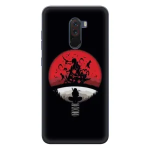 Чехлы с картинкой Итачи Учиха на Xiaomi POCO F1 (Итачи на черном)