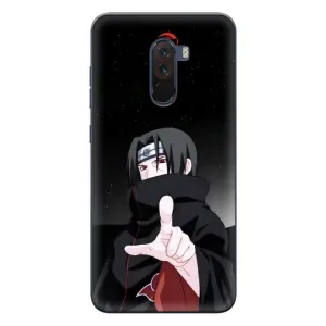 Чехлы с картинкой Итачи Учиха на Xiaomi POCO F1 (Итачи Знак)