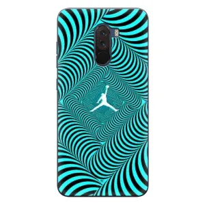Силіконовый Чохол Nike Air Jordan на Сяомі Поко Ф1 (Jordan)