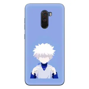 Чехол с персонажами АНИМЕ на Xiaomi POCO F1 (Киллуа Золдик)