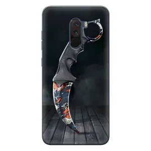 Чехол КИБЕРСПОРТ для Xiaomi POCO F1 (Кинжал КС ГО)