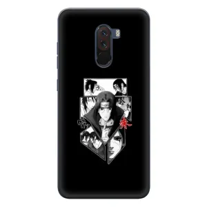 Чехлы с картинкой Итачи Учиха на Xiaomi POCO F1 (Коллаж Итачи)
