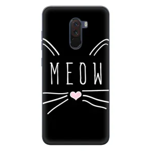 Бампер з зображенням Котиків для Сяомі Поко Ф1 (КОТИК MEOW)