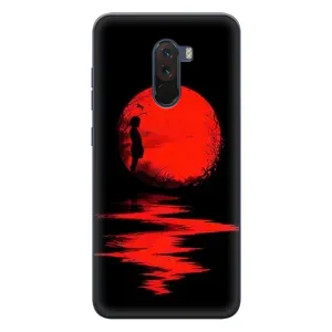 Летний Чехол на Xiaomi POCO F1 (Красный Закат)