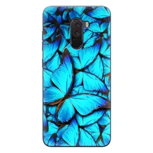 Силіконовий бампер з картинкою звірів для Xiaomi POCO F1 (Крила метеликів)
