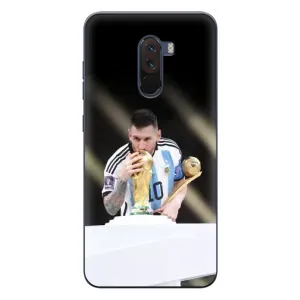 Чехлы Лео Месси Аргентина для Xiaomi POCO F1 (Кубок Мира)