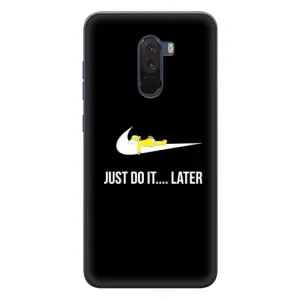 Силіконовый Чохол на Xiaomi POCO F1 з картинкою НАЙК (Later)
