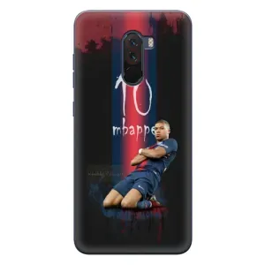 Чехол (TPU) с Футболистом на Xiaomi POCO F1 (MBAPPE 10)