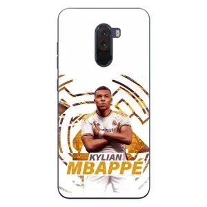 Чехол (TPU) с Футболистом на Xiaomi POCO F1 (Мбаппе Реал)