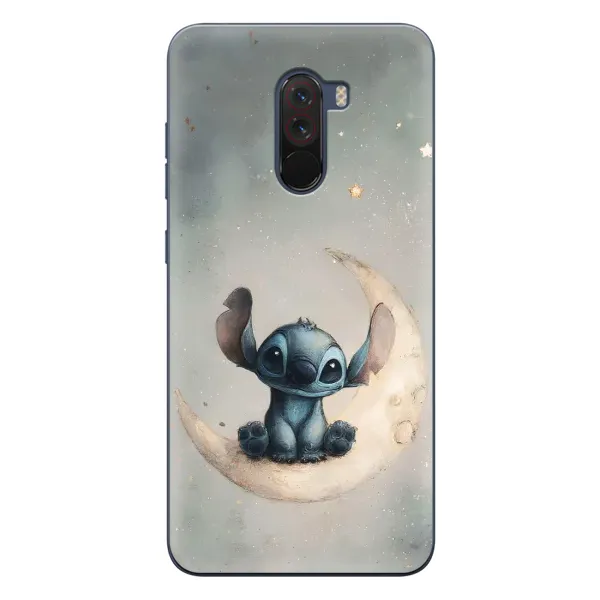 Чехол с рисунком «Милый Стич» для Xiaomi POCO F1 Чехол с рисунком «Милый Стич» для Xiaomi POCO F1