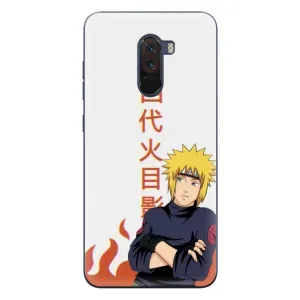 Чехол с персонажами АНИМЕ на Xiaomi POCO F1 (Минато Намикадзэ)