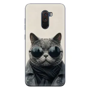 Чохол на тематику: Коти для Xiaomi POCO F1 (Модний кіт)