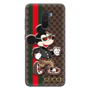 Чохли бренд ГУЧЧІ для Xiaomi POCO F1 (Маус Гуччи)