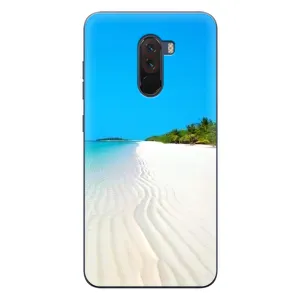 Летний Чехол на Xiaomi POCO F1 (Море песок)