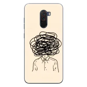 Чехлы со смыслом для Xiaomi POCO F1 (Мысли)