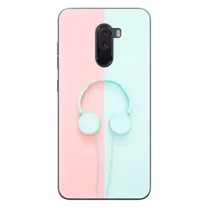 Девчачий Чехол для Xiaomi POCO F1 (Наушники)