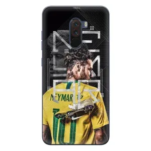 Силиконовый Чехол Xiaomi POCO F1 (Neymar 10)
