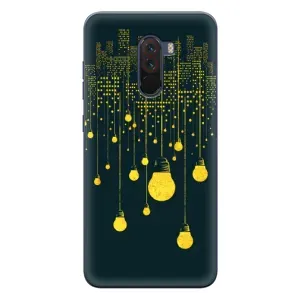 Силіконові Чохли Коханій людині для Xiaomi POCO F1 (Нічне місто)