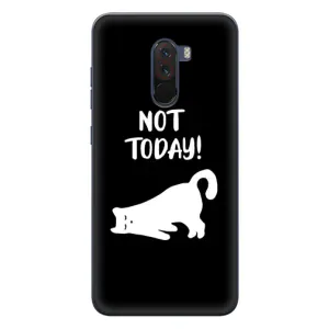 Бампер з зображенням Котиків для Сяомі Поко Ф1 (Not Today)