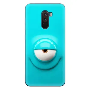 Силиконовые Чехлы (смешные стикеры) для Xiaomi POCO F1 (Одноглазик)