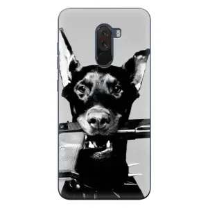 Чохол ДОБЕРМАН для Xiaomi POCO F1 (Небезпечний доберман)