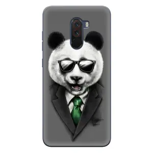 Чохли з Пандами на Xiaomi POCO F1 (Панда в окулярах)