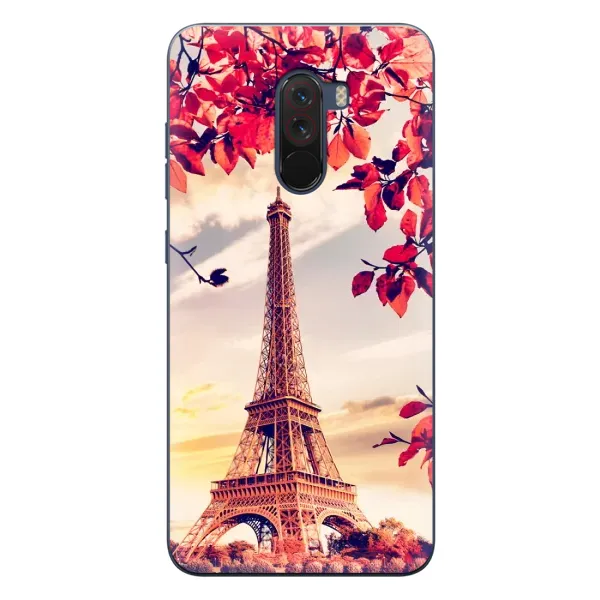 Чехол с рисунком «Paris photo» для Xiaomi POCO F1 Чехол с рисунком «Paris photo» для Xiaomi POCO F1