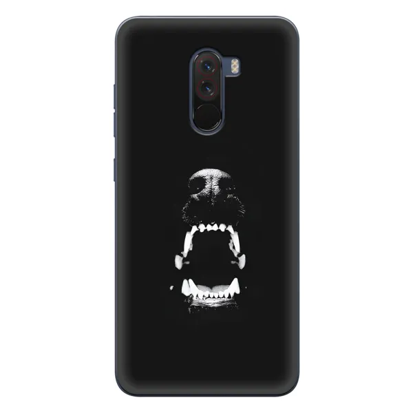 Чехол с рисунком «Пасть добермана» для Xiaomi POCO F1 Чехол с рисунком «Пасть добермана» для Xiaomi POCO F1