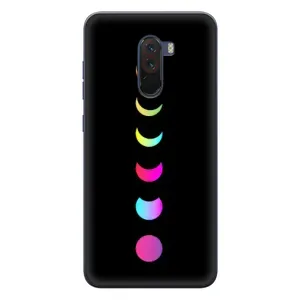 Чехол (ТПУ) с планетами на Xiaomi POCO F1 (Полнолуние)
