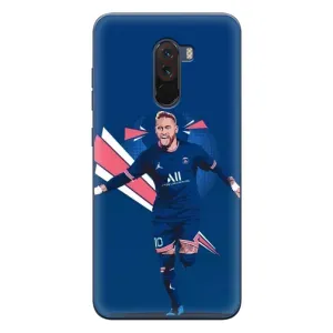 Силиконовый Чехол Xiaomi POCO F1 (Празднование Неймара)