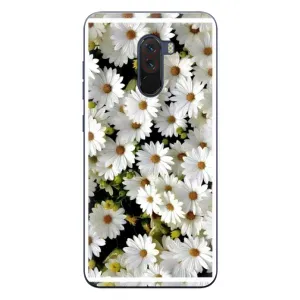 Чехол с ромашками на Xiaomi POCO F1 (Рамка в ромашках)