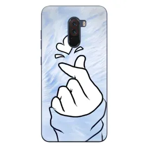 Чохол (Знак сердечка) для Xiaomi POCO F1 (Серце знак)