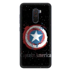 Чохол с Щітом Капітана Америки на Xiaomi POCO F1 (Щит Капітана)