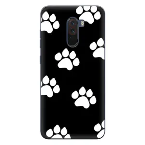 Бампер для Xiaomi POCO F1 з картинкою "Песики" (Сліди собак)
