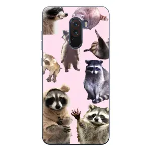 Силіконовий Чохол з Энотами на Xiaomi POCO F1 (Смішні Єноти)