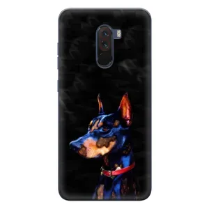 Бампер для Xiaomi POCO F1 з картинкою "Песики" (Собака Мопсік)