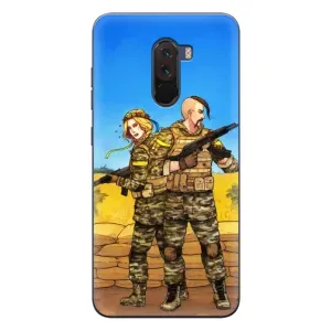 Чохли з принтом (Воїни ЗСУ) для Xiaomi POCO F1
