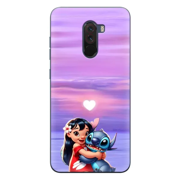 Чехол с рисунком «Стич и Лило» для Xiaomi POCO F1 Чехол с рисунком «Стич и Лило» для Xiaomi POCO F1
