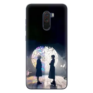 Чехлы с принтом Уэнсдей на Xiaomi POCO F1 (Уэнсдей и Энди)
