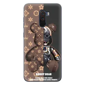 Силіконовий чохол для Xiaomi POCO F1 (Ведметик Луі Віттон)