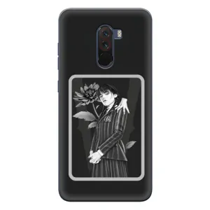 Чехлы с принтом Уэнсдей на Xiaomi POCO F1 (Венсдей картина)