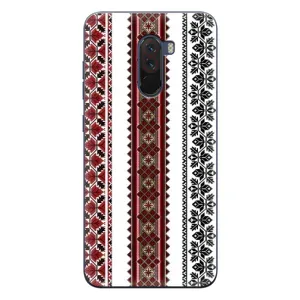 Силіконовый Чохол на Xiaomi POCO F1 з картинкой Вишиванки (Вишиваночки)