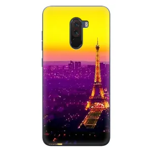 Чохол Ейфелева Вежа на Xiaomi POCO F1 (Яскрава башня)