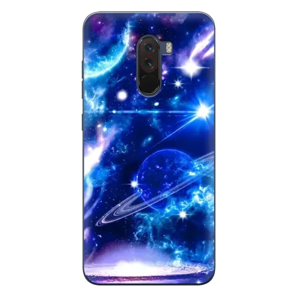 Чехол с рисунком «Яркий космос» для Xiaomi POCO F1 Чехол с рисунком «Яркий космос» для Xiaomi POCO F1