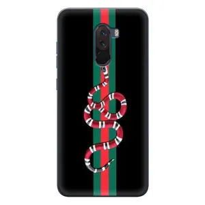 Чохли бренд ГУЧЧІ для Xiaomi POCO F1 (Змій Гуччі)