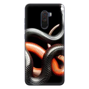 Чохли з зображенням різних тварин на Xiaomi POCO F1 (Змія)