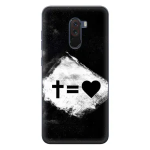 Чехлы для Xiaomi POCO F1 (Для Христиан) (Значки 2)