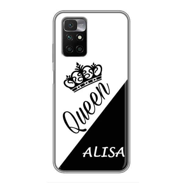 Чехол с рисунком «ALISA» для Xiaomi Redmi 10