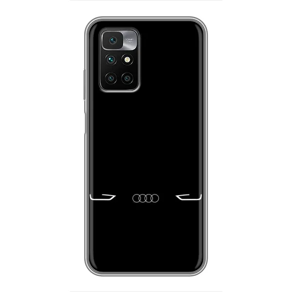 Чехол с рисунком «Силует Audi» для Xiaomi Redmi 10